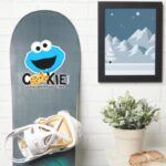 Sesame Street Cookie Monster Loving Cookies Sticker
