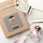 Sesame Street E Is For Ernie Square Sticker