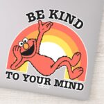 Sesame Street Elmo Be Kind To Your Mind Sticker