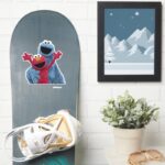 Sesame Street Elmo Cookie Monster Sticker