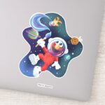 Sesame Street Elmo Dorothy In Outer Space Sticker