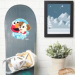 Sesame Street Elmo Tango Badge Sticker