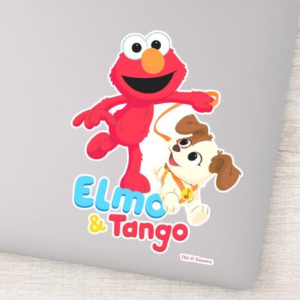 Sesame Street Elmo Tango Running Sticker