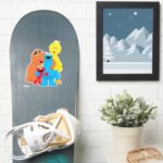 Sesame Street Group Hug Sticker