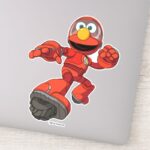 Sesame Street Mecha Builders Elmo In Action Sticker
