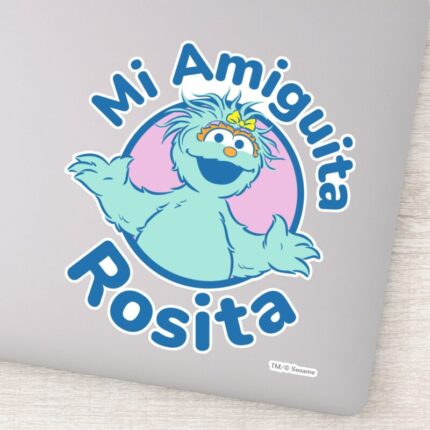 Sesame Street Mi Amiguita Rosita Sticker