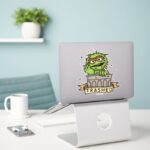 Sesame Street Oscar The Grouch Trashed Sticker