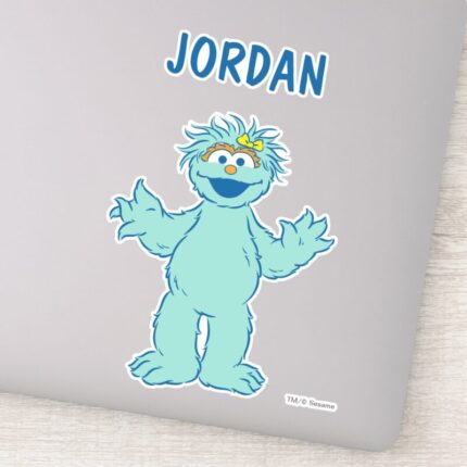 Sesame Street Personalized Rosita Sticker