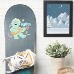 Sesame Street Rosita Playing Guitar Sticker