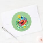 Sesame Street Sesame Pals Since 1969 Classic Round Sticker