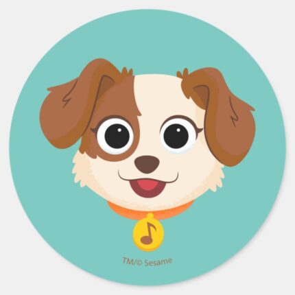 Sesame Street Tango Face Classic Round Sticker