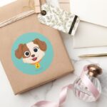 Sesame Street Tango Face Classic Round Sticker