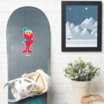 Sesame Street Winter Elmo Sticker