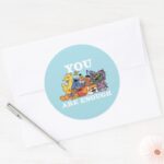 Sesame Street You Are Enough Classic Round Sticker