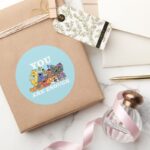 Sesame Street You Are Enough Classic Round Sticker