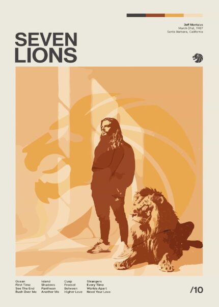 Seven Lions Music Poster