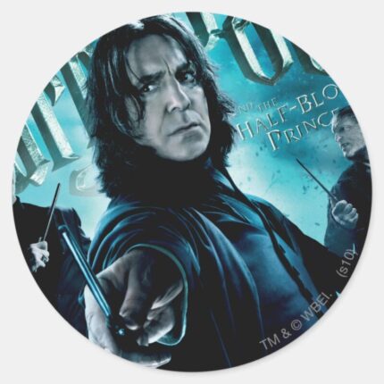 Severus Snape With Death Eaters 1 Classic Round Sticker