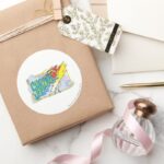 Shazam Acronym 2 Classic Round Sticker