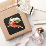 Shazam Soaring Square Sticker