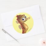 Sheldon 2 Classic Round Sticker