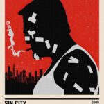 Sin City Minimalist Poster Poster