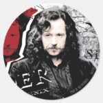 Sirius Black Classic Round Sticker