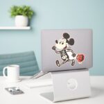 Skeleton Mickey On Halloween Sticker