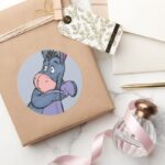 Sketch Eeyore 2 Classic Round Sticker