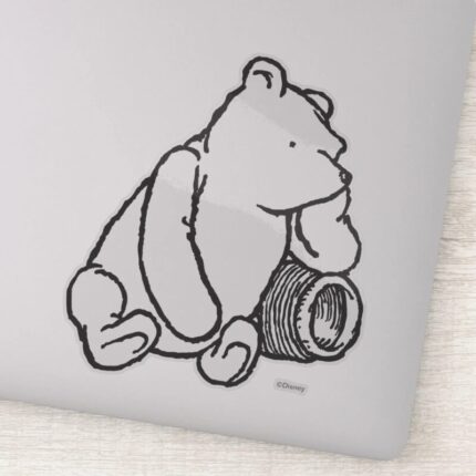 Sketch Winnie The Pooh 2 Sticker