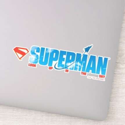 Skybound Superman Silhouette Sticker