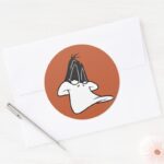 Sly DAFFY DUCK™ Classic Round Sticker