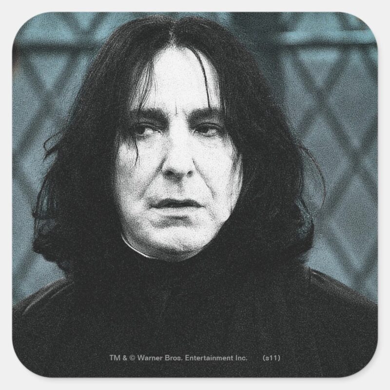 Snape 1 Square Sticker Snape 1 Square Sticker