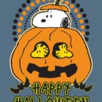 Snoopy Happy Halloween Peanuts Poster
