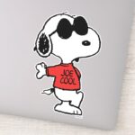 Snoopy Joe Cool Standing Sticker