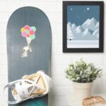 Snoopy And Balloons Sticker