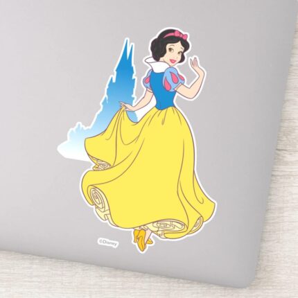 Snow White Castle Graphic Sticker