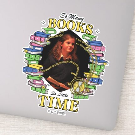 So Many Books So Little Time Sticker