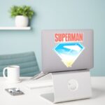 Soaring Through The S Shield Sticker