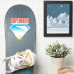 Soaring Through The S Shield Sticker