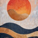 Solar Spiral Dance Poster