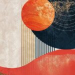 Solar Stripes Zenith Poster