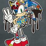 Sonic Peace Sign Poster