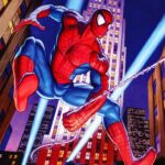 Spider-Man City at Night