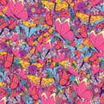 Spring Butterflies Spring Vibes Poster