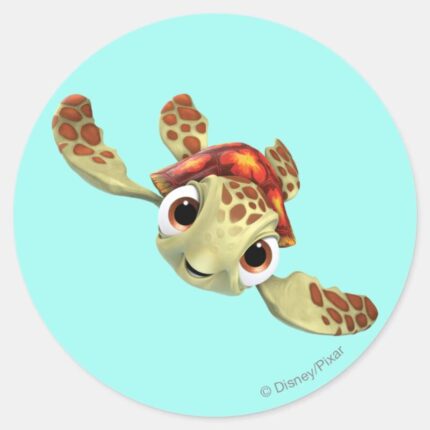 Squirt 1 Classic Round Sticker