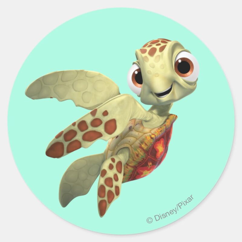 Squirt 2 Classic Round Sticker