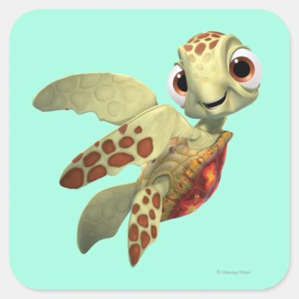 Squirt 2 Square Sticker