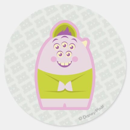 Squishy 1 Classic Round Sticker