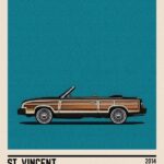 St Vincent Movie Car Poster