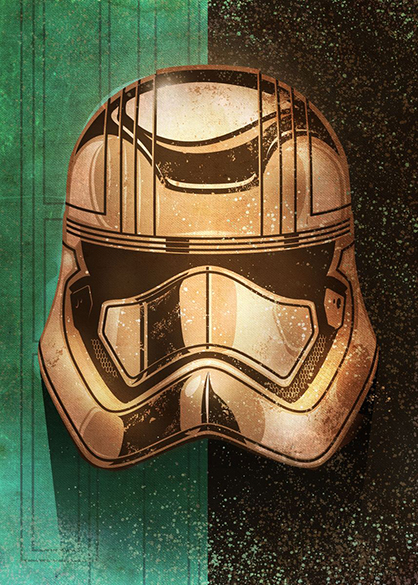 Star wars Stormtrooper Golden Poster